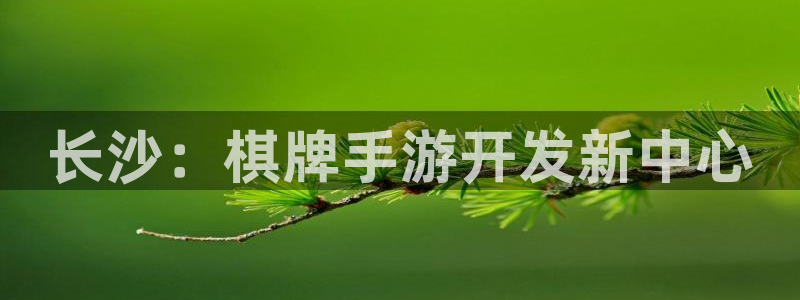 星空93299娱乐官网：长沙：棋牌手游开发新中心