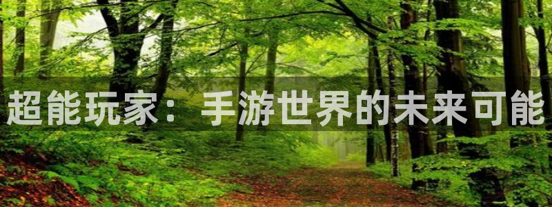 娱乐星空：超能玩家：手游世界的未来可能